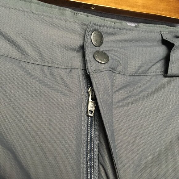 Columbia Mens Ski Pants size Medium Regular Gray Nylon Omnitech Pockets - Picture 12 of 16